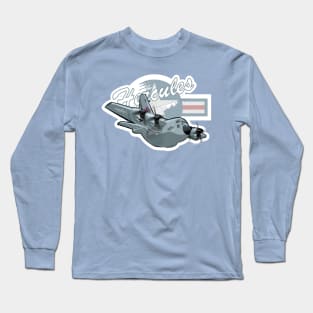 Cartoon airplane Long Sleeve T-Shirt